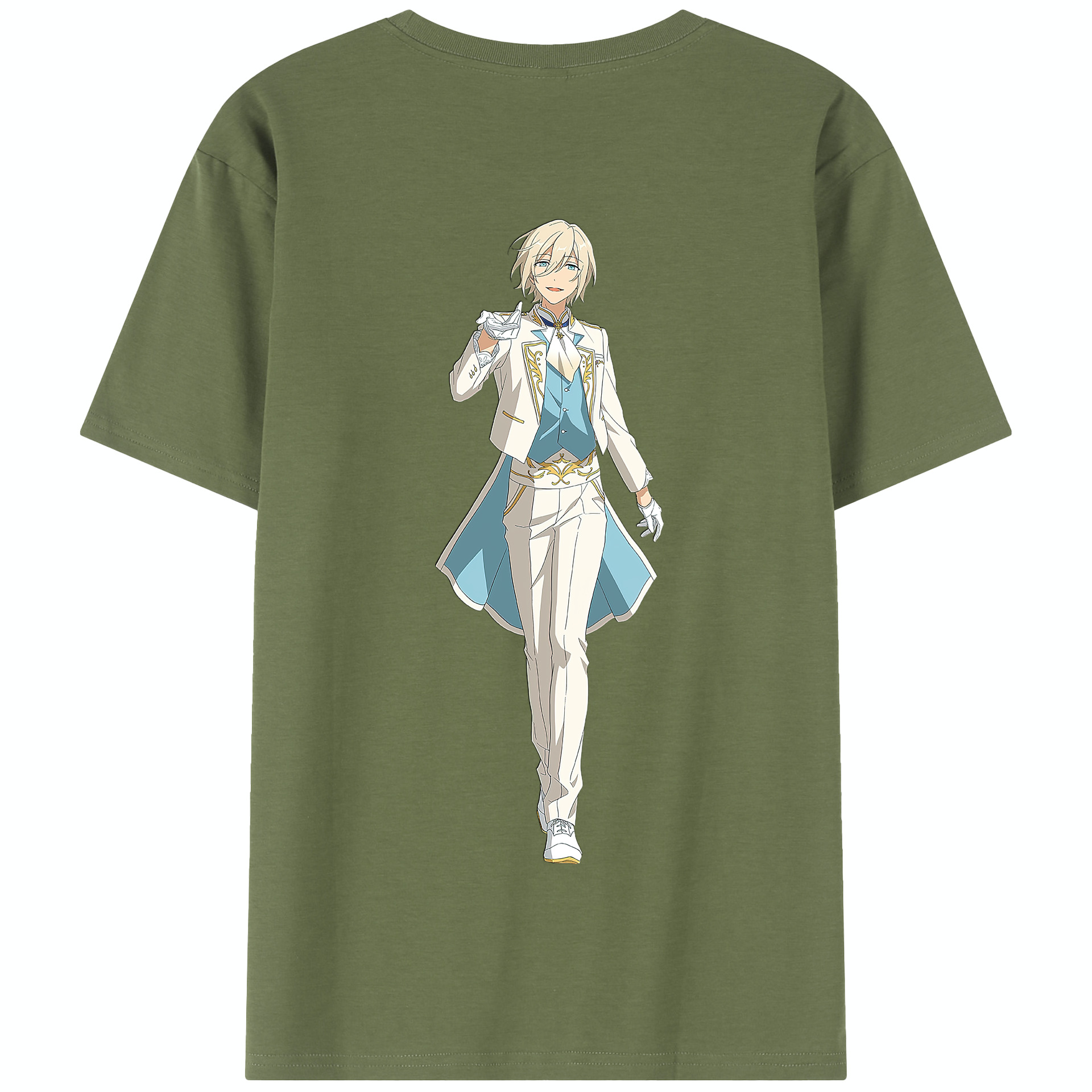 （画像用） あんさんぶるスターズ! Ensemble Stars 綿100％半袖Tシャツ（背面プリント）